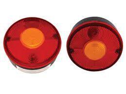 Lanterna traseira c/ vigia (ovo frito) jolema mb 1111,1113,608