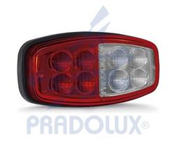 Lanterna Traseira Caminhão LED 4 Funções - Pradolux