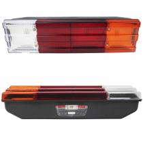 Lanterna Traseira Caminhão MB 1113 1418 1618 1620 2013 LED 24V Com Vigia