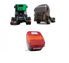 Lanterna Traseira Caminhão VW FD Após 89 Marmitão Esquerdo