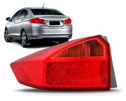 Lanterna Traseira Canto City 2015 2016 2017 2018 Esquerdo