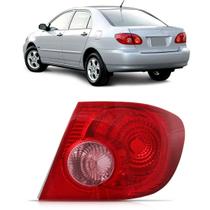 Lanterna Traseira Canto Corolla 2003 A 2007 Ré Rosa