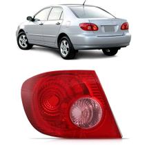 Lanterna Traseira Canto Corolla 2003 A 2007 Ré Rosa