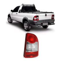 Lanterna Traseira Canto Pick-up Strada 2008 Em Diante Rubi