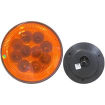 Lanterna traseira Carreta Randon 10 leds Ambar - Pradolux Lanterna traseira Carreta Randon 10 leds Ambar - Pradolux
