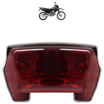 Lanterna Traseira CBX 250 Twister 2001 2002 2003 2004 2005 2006 2007 2008 Vermelho Estriada Acrílico Lanterna Traseira CBX 250 Twister 2001 2002 2003 2004 2005 2006 2007 2008 Vermelho Estriada Acrílico