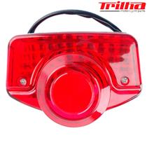 Lanterna Traseira CG125 82 - Shineray A50 - Vermelha Lanterna Traseira CG125 82 - Shineray A50 - Vermelha