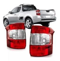 Lanterna Traseira Chevrolet Montana 2011 até 2016 Bicolor Direito HT
