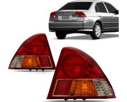 Lanterna Traseira Civic 2004 2005 2006 Tricolor Canto Lanterna Traseira Civic 2004 2005 2006 Tricolor Canto