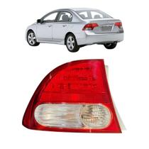 Lanterna Traseira Civic New 2006 07 08 a 2011 Bicolor Canto