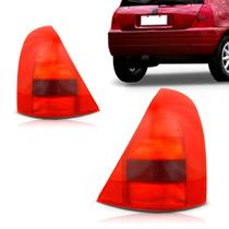 Lanterna Traseira Clio 1998 A 2002 Hatch Vermelha