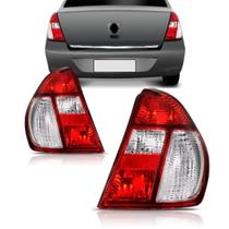Lanterna Traseira Clio 2003 2004 A 2008 Sedan Cristal