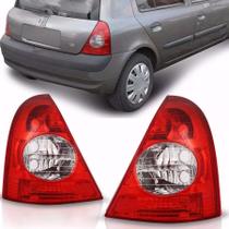 Lanterna Traseira Clio 2003-2012 Cristal Alta Qualidade