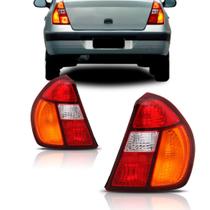 Lanterna Traseira Clio 2003 A 2008 Sedan Ambar