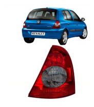Lanterna Traseira Clio Hatch 2003 2004 2005 2006 2007 2008 2009 2010 Lado Direito Fumê