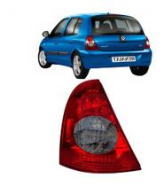 Lanterna Traseira Clio Hatch 2003 2004 2005 2006 2007 2008 2009 2010 Lado Esquerdo Fumê