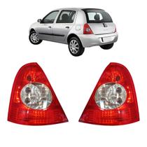 Lanterna Traseira Clio Hatch 2006 2007 2008 a 2012 Bicolor