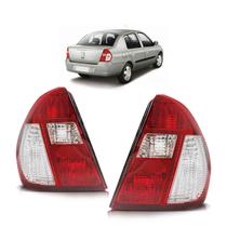 Lanterna Traseira Clio Sedan 2003 A 2010 Bicolor