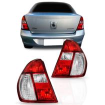Lanterna Traseira Clio Sedan Bicolor 2003 A 2007