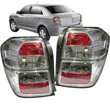 Lanterna Traseira Cobalt 2012 2013 2014 2015 2016 Cristal e Fume Par 2 pçs Lanterna Traseira Cobalt 2012 2013 2014 2015 2016 Cristal e Fume Par 2 pçs