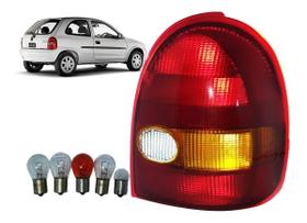 Lanterna traseira com lampadas lado direito (passageiro)corsa 2 portas 1994 1995 1996 1997 1998 1999