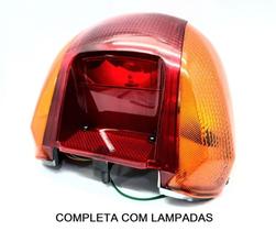 Lanterna Traseira Completa C Lâmpada Honda Biz 100 Pop 100 - Estamparia Paulista