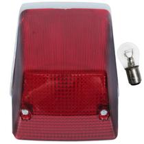 Lanterna traseira completa com lâmpada XTZ125 2003 a 2005 DT200 XT600 vermelha