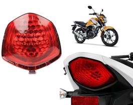 Lanterna Traseira Completa Sem Lâmpada Lente Vermelha Cg Titan Fan 160 Lanterna Traseira Completa Sem Lâmpada Lente Vermelha Cg Titan Fan 160