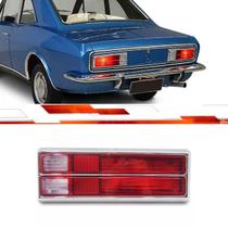 Lanterna Traseira Corcel G1 1975 Ate 1977 Ld Re Cristal Vermelho Lente Am1121