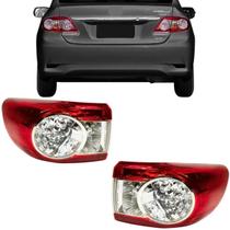 lanterna traseira corolla 2011 a 2014 canto com led lado esq
