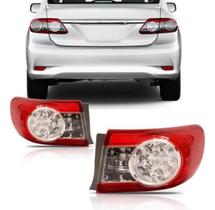 Lanterna Traseira Corolla 2012 2013 2014 Com Led Depo Novo