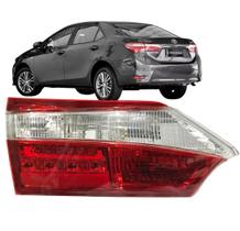 Lanterna Traseira Corolla 2014 15 16 2017 Mala Com Led 2 Fios