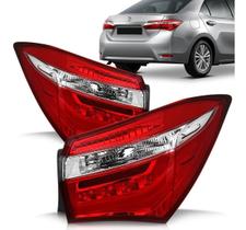 lanterna traseira corolla 2015 a 2017 c led lado ESQUERDO