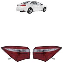 Lanterna Traseira Corolla 2015 A 2017 Canto Com LED Lanterna Traseira Corolla 2015 A 2017 Canto Com LED