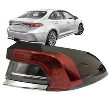 Lanterna Traseira Corolla Canto 2020 até 2026 Sem Led