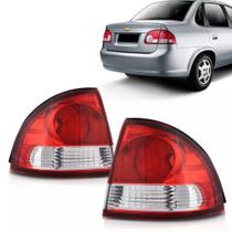 Lanterna Traseira Corsa Classic 2011 a 2016 Canto - Cofran Lanternas