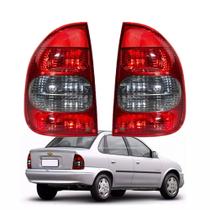 Lanterna Traseira Corsa Hatch Sedan Wagon 2000 até 2003 4 Portas Fumê Lanterna Traseira Corsa Hatch Sedan Wagon 2000 até 2003 4 Portas Fumê