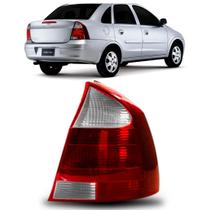 Lanterna Traseira Corsa Sedan 2003 2004 2005 2006 2007 2008 2009 2010 2011 Ré Cristal - JCV