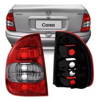 Lanterna Traseira Corsa Sedan Classic / 1997 A 2012 Lado Esquerdo (Motorista) Ré Fumê