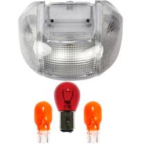 Lanterna Traseira Cristal Biz 100 98 Á 05, Pop 100 07 Á 15 Com Lâmpada