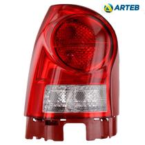 Lanterna Traseira Cristal Carcaça Vermelha Gol G4 2005 até 2011 Lanterna Traseira Cristal Carcaça Vermelha Gol G4 2005 até 2011