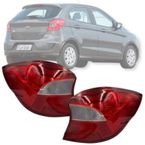 Lanterna traseira cristal ka hatch 2019 á 2022 lado esquerdo