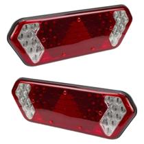 Lanterna Traseira de Caminhão Carreta Bivolt 12 V 24 V Led