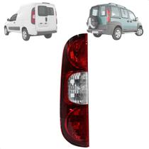 Lanterna Traseira Doblo 2010 A 2018 New Fiorino 2010 A 2020 Bicolor 3 Furos Lado Esquerdo Motorista Frente Vivace