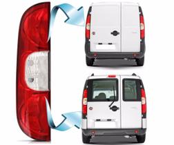 Lanterna traseira Doblo / Fiorino com ré cristal Lanterna traseira Doblo / Fiorino com ré cristal