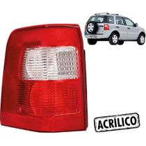 Lanterna Traseira Ecosport 03 04 05 06 07 RÉ Cristal Le