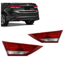 Lanterna Traseira Elantra 2017 E 2018 Mala Bicolor Com Led