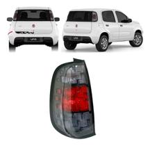 Lanterna Traseira Esquerda Fume Fiat Uno -52049666 Esquerdo/motorista Cinza