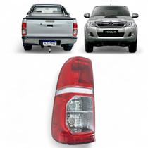 Lanterna Traseira Esquerda Toyota Hilux 2012 2013 2014 2015 Motorista Bicolor Ré Cristal Lanterna Traseira Esquerda Toyota Hilux 2012 2013 2014 2015 Motorista Bicolor Ré Cristal
