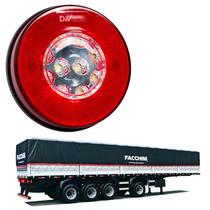 Lanterna Traseira Facchini LED 125mm Corujinha Luz de Ré Lanterna Traseira Facchini LED 125mm Corujinha Luz de Ré